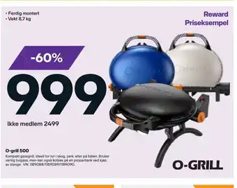 XXL Sport O-grill 500 tilbud