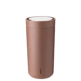 Stelton i:cons to go click termokopp 0,4l soft rust