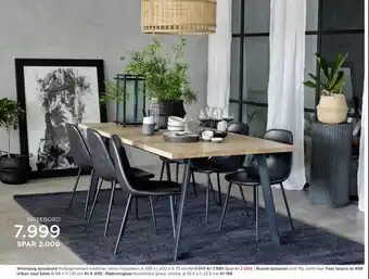 Møbelringen Spisebord tilbud
