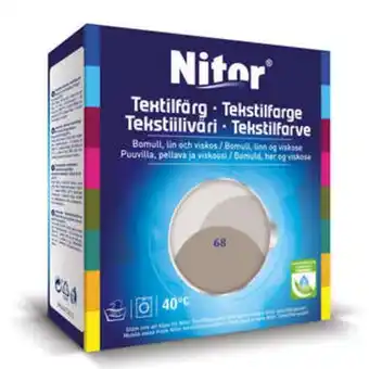 Panduro Nitor tekstilfarge muldvarp tilbud