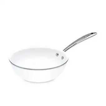 Christiania Glasmagasin Lagostina accademia bianca wok keramisk belegg 28 cm tilbud