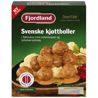 Meny Kjøttboller tilbud