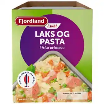 Meny Laks & pasta tilbud