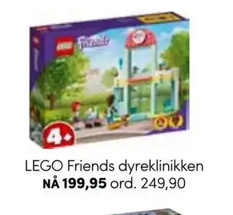 Nille LEGO Friends Dyreklinikken tilbud