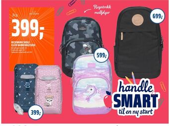 Coop Obs Beckmann skolesekk tilbud
