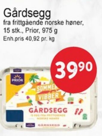 Joker Prior egg tilbud