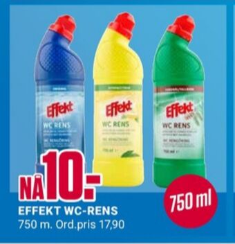 Europris Effekt wc rens tilbud