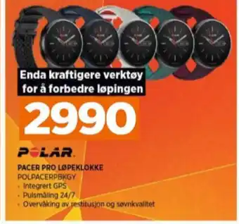 POWER Polar sportsklokke tilbud