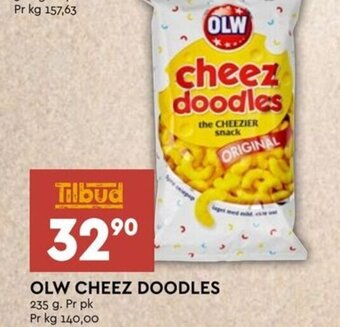 Coop Mega Olw Cheez Doodles tilbud