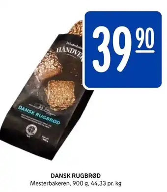 Rema 1000 Dansk Rugbrød tilbud