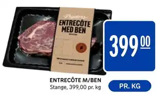 Rema 1000 Entercôte M/Ben tilbud