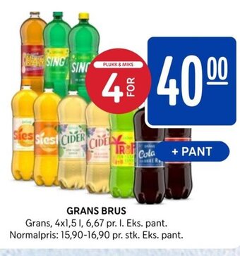 Rema 1000 Grans Brus tilbud