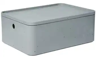 Rusta Oppbevaringsboks beton tilbud