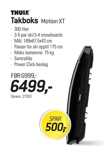 Thansen Takboks tilbud