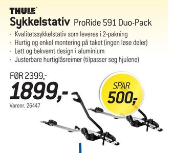 Thansen Sykkelstativ tilbud