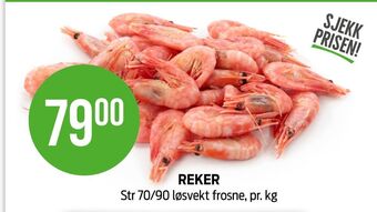 Kiwi Ukjent reker tilbud