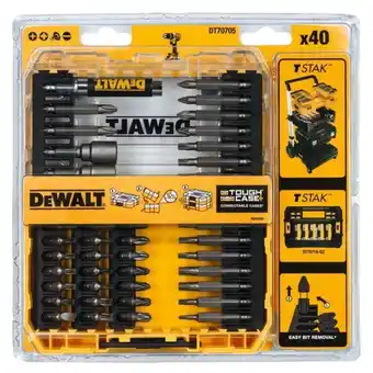 Maxbo Bitssett 40 deler dt70705 dewalt tilbud
