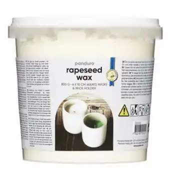 Panduro Vegetabilsk voks 800 g av raps tilbud
