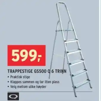 Trappestige GS500 Q 6 Trinn