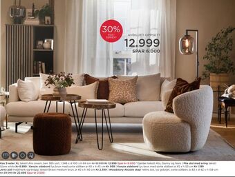 Møbelringen Kos 3-seter xl tilbud