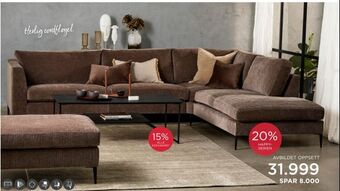 Møbelringen Happy modulsofa tilbud