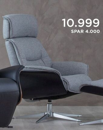 Møbelringen Galaxy star hvilestol tilbud