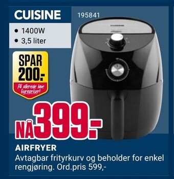 Europris Airfryer tilbud