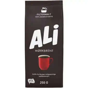 Ali mørkbrent