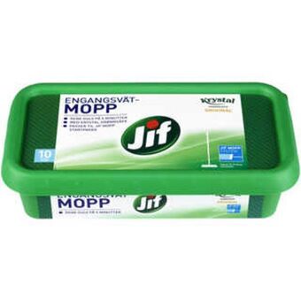 Meny Jif engangsvåtmopp tilbud