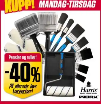 Europris Harris tilbud