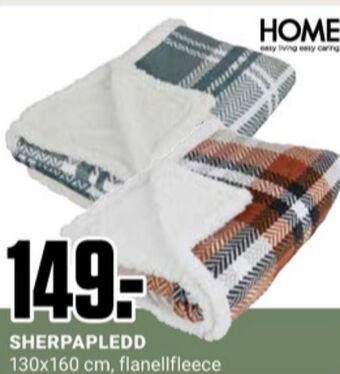 Europris Home pledd tilbud