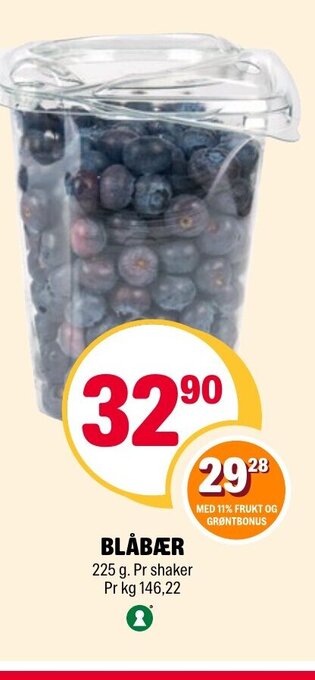 Coop Extra Blåbær tilbud