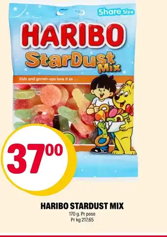 Coop Extra Haribo Stardust mix tilbud