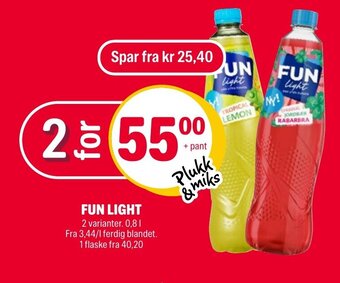 Coop Extra Fun Light tilbud