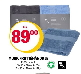 Coop Extra Mjuk Frottéhåndkle tilbud