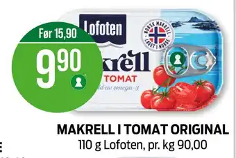 Kiwi Makrell i tomat original tilbud