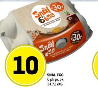 Bunnpris Snål Egg tilbud