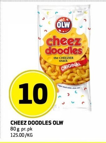 Bunnpris OLW Cheez Doodles tilbud
