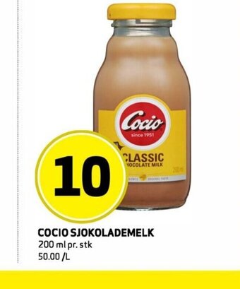 Bunnpris Cocio Sjokolademelk tilbud