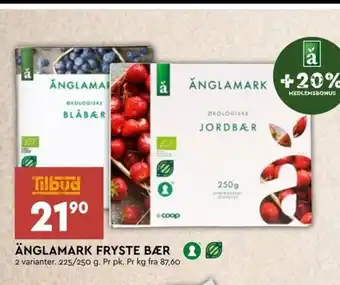 Coop Mega Änglamark Fryste bær tilbud