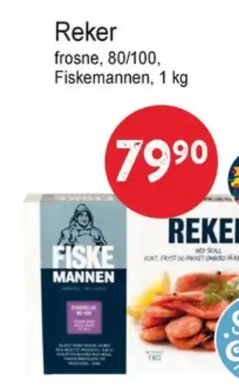 Joker Fiskcentralen reker tilbud