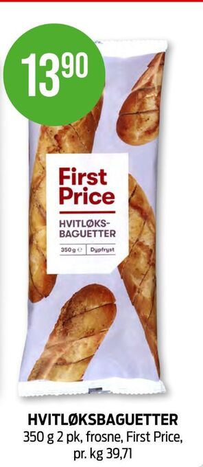 Kiwi First price baguette tilbud