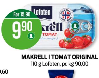 Kiwi Lofoten makrell tilbud