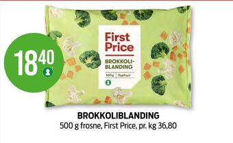 Kiwi First price grønnsaker tilbud
