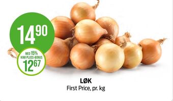 First price løk