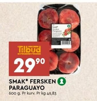 Coop Mega Smak* Fersken Paraguayo tilbud