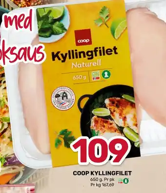 Coop Marked Kyllingfilet Coop tilbud