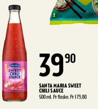 Coop Prix Santa maria sweet chili sauce tilbud