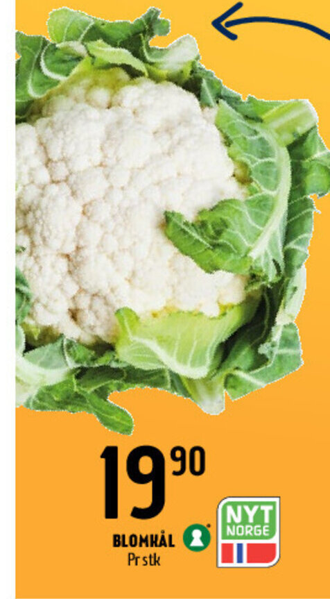 Coop Prix Blomkål tilbud
