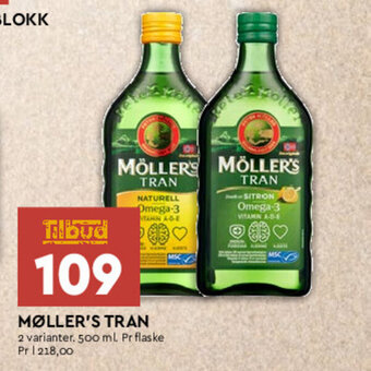 Coop Mega Møller's Tran tilbud